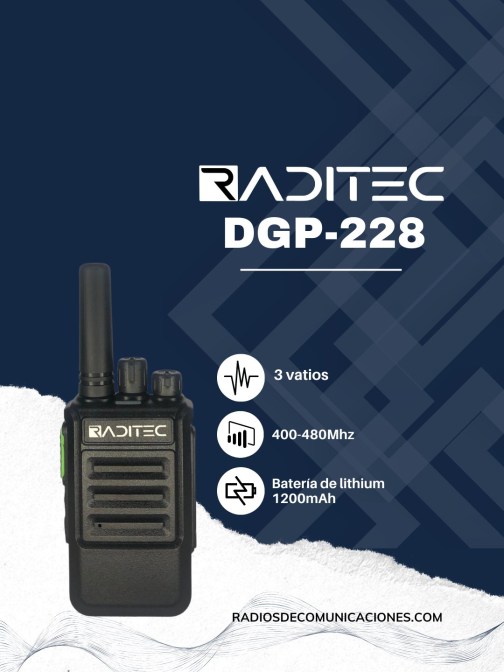 Radio de Comunicación - Raditec -DGP-228